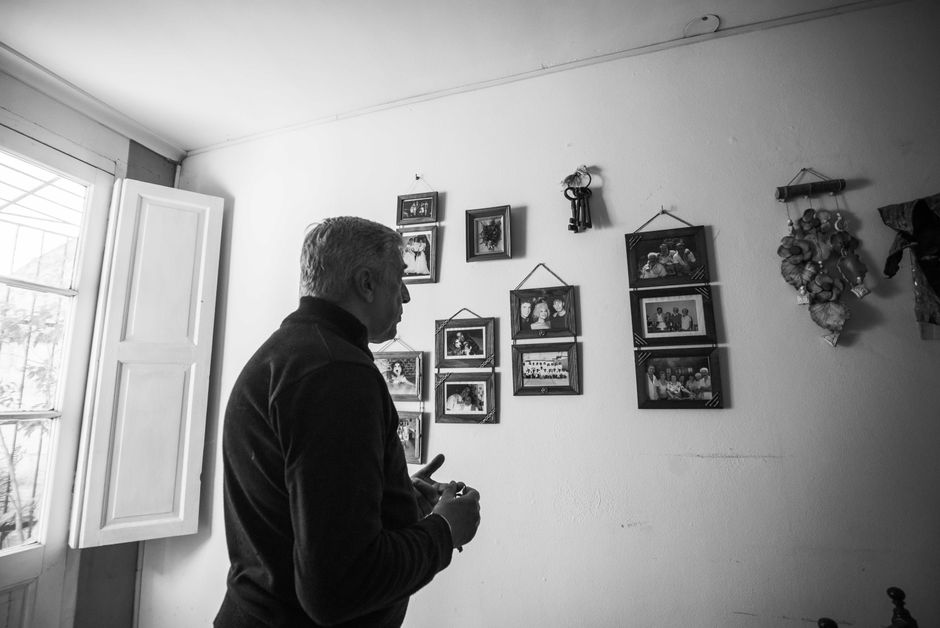 Memory-Photo Wall around a meaningful keepsake — celebrations · Birthdays