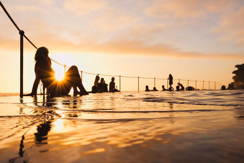 Sunrise Swim with a local-only flavor — travel · Beach Vacations