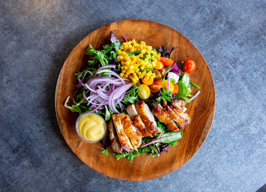Honey Mustard Chicken with roasted garlic — food · Dinner Ideas