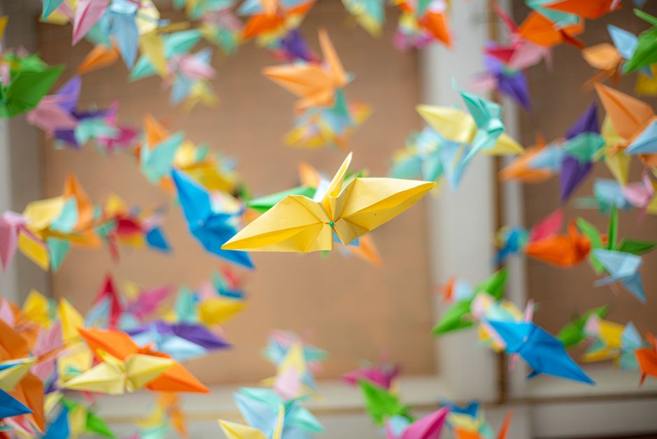 24 Origami Mobile ideas