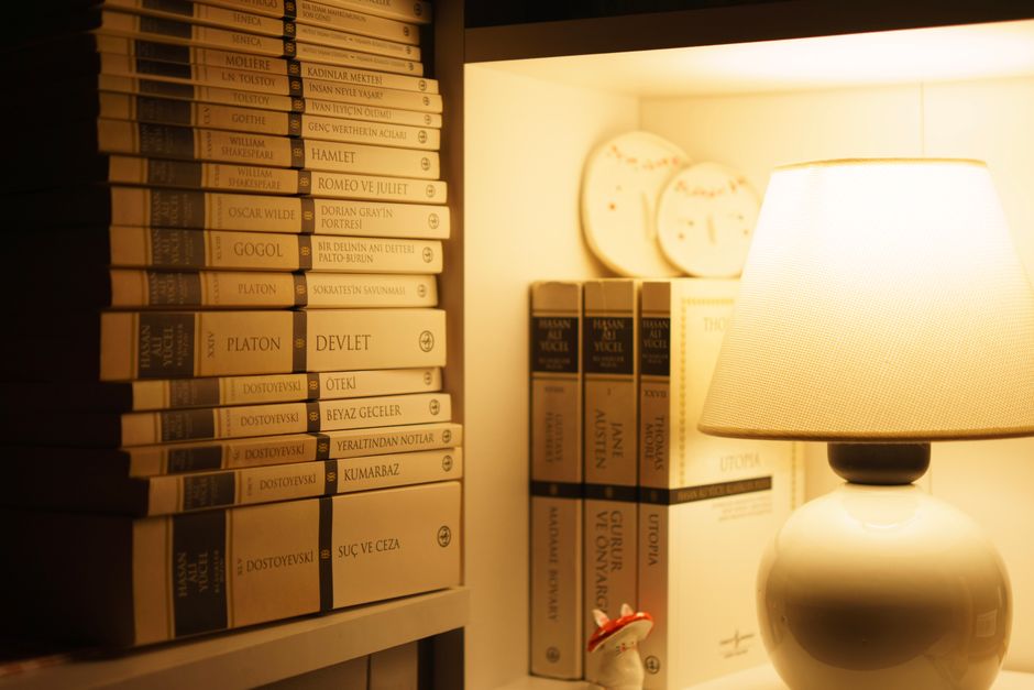 Ceramic Lamp using thrifted character pieces — home · Home Decor