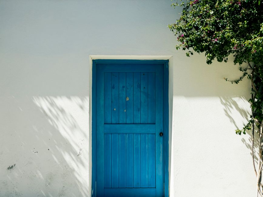 Mindful Doorway Pause during a quiet evening — wellness · Mindfulness