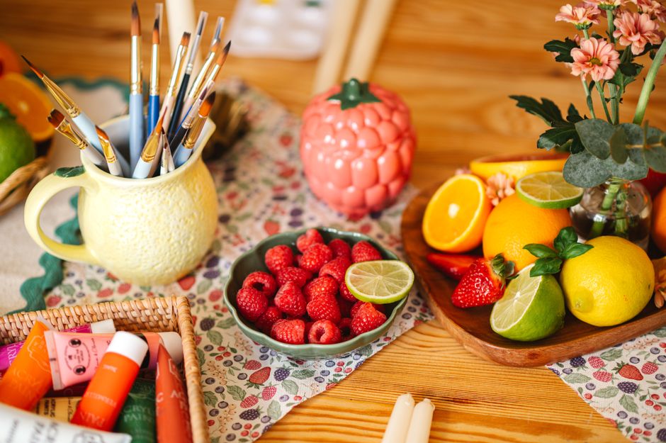 Paper Mâché Bowl with a hand-lettered element — diy-creativity · Crafts