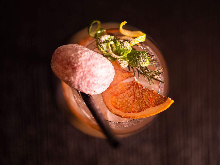 Grapefruit Rosemary Soda for a summer cooler — food · Drinks