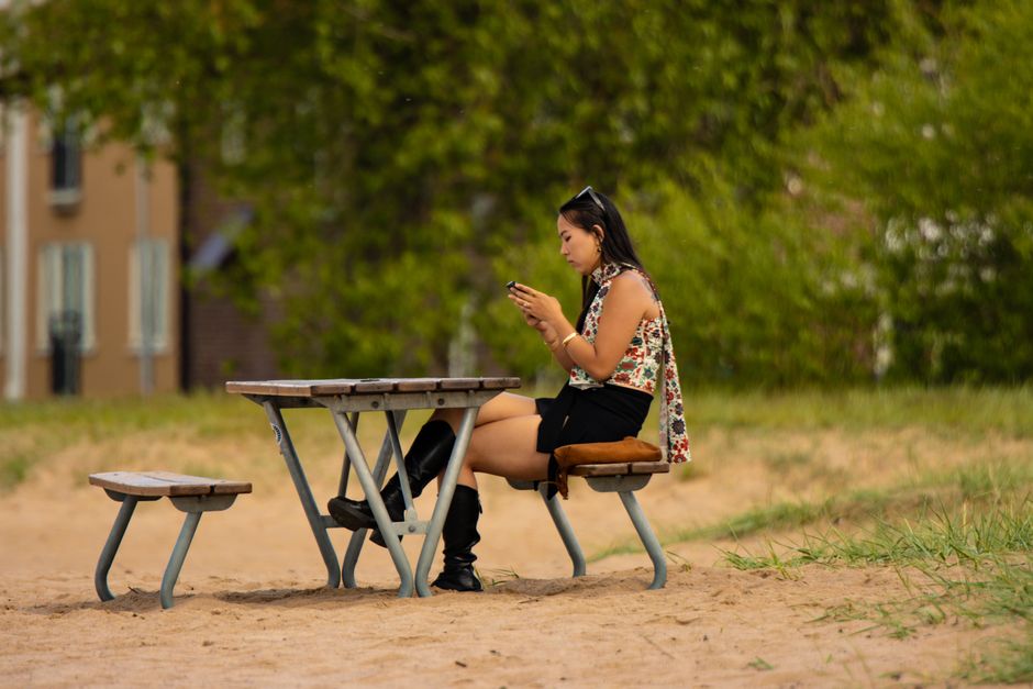 Phone Parking during a digital detox — wellness · Evening Routines