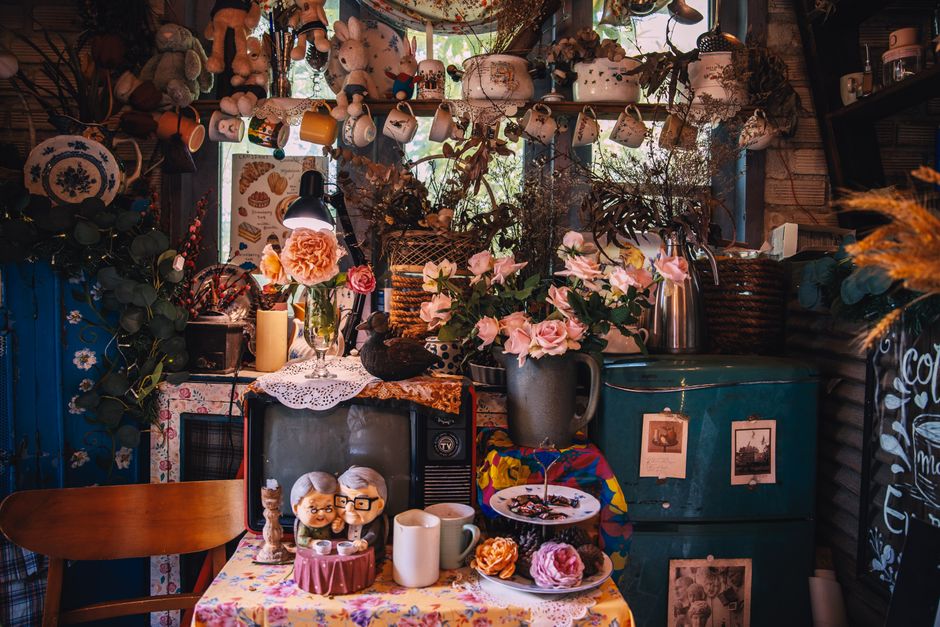 Retro Theme Corner with a surprise reveal — celebrations · Birthdays