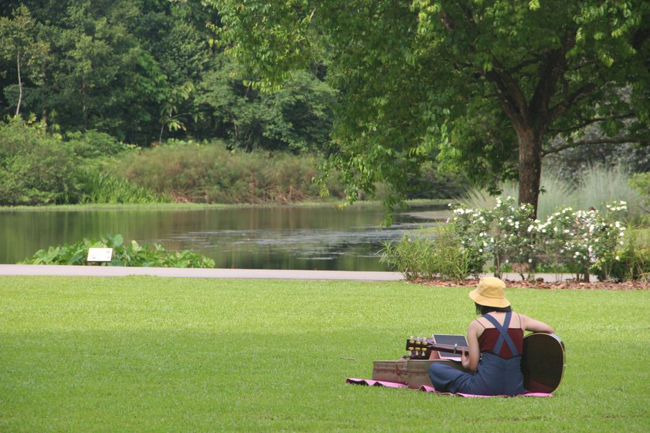 Quiet Music Break during a workday lull — wellness · Relaxation