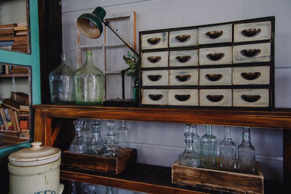Drawer Zones using one-color repetition — home · Organization
