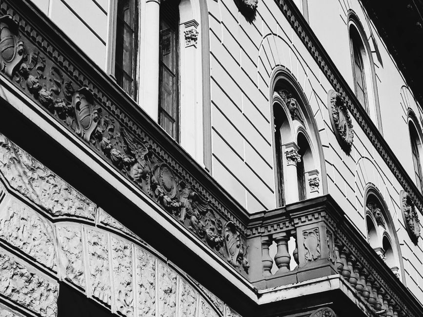 Self-Guided Architecture Walk at sunrise — travel · Solo Travel
