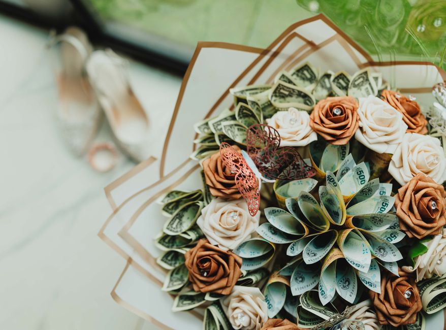 Paper Flower Bouquet with a bold geometric pattern — diy-creativity · Crafts