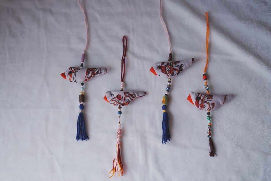 Fabric Wall Hanging for a small creative corner — diy-creativity · Crafts