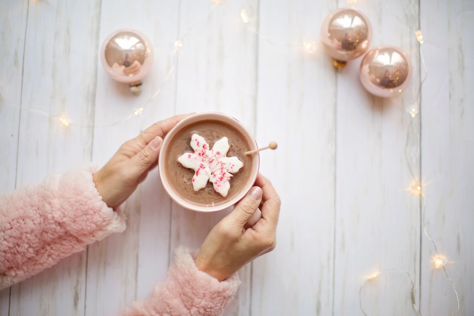 Hot Cocoa Bar around a quiet morning celebration — celebrations · Christmas