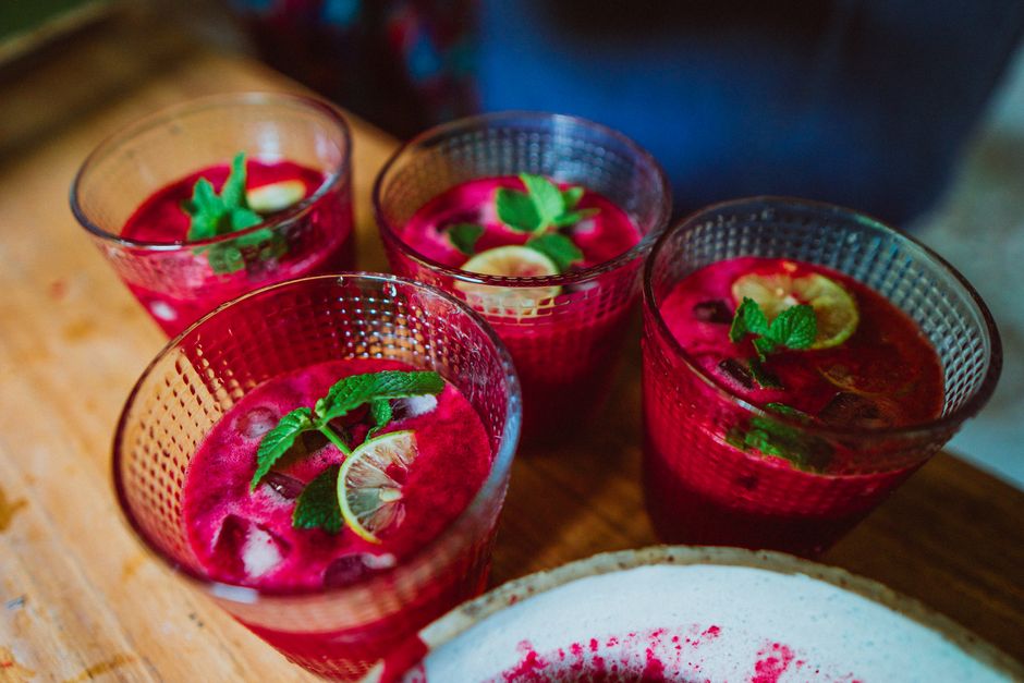 Mystery Punch Bowl around a dessert-first menu — celebrations · Halloween
