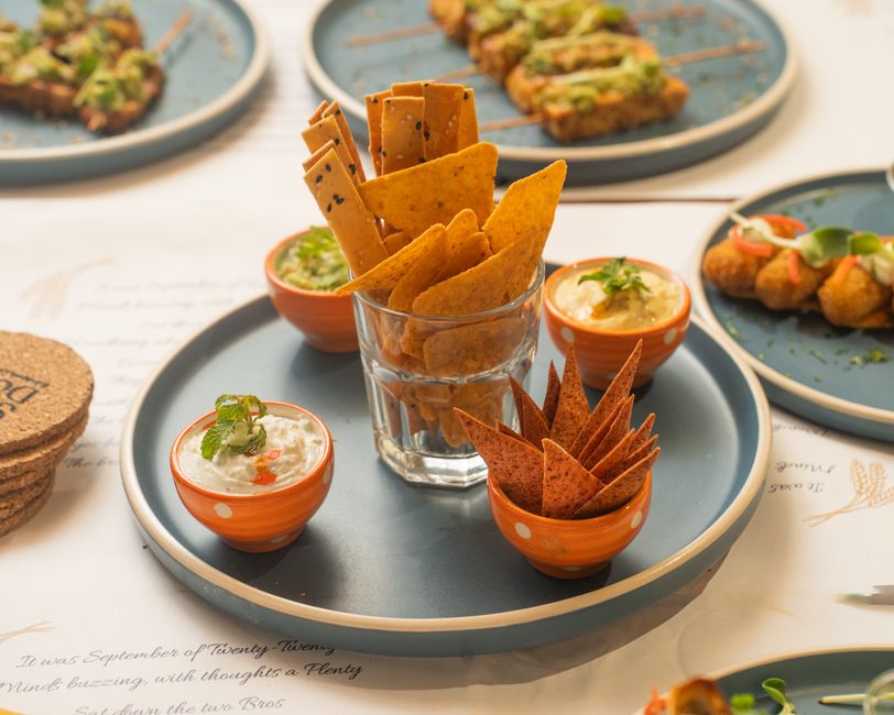 Warm Dip Table for projects making scratch — food · Food & Hosting