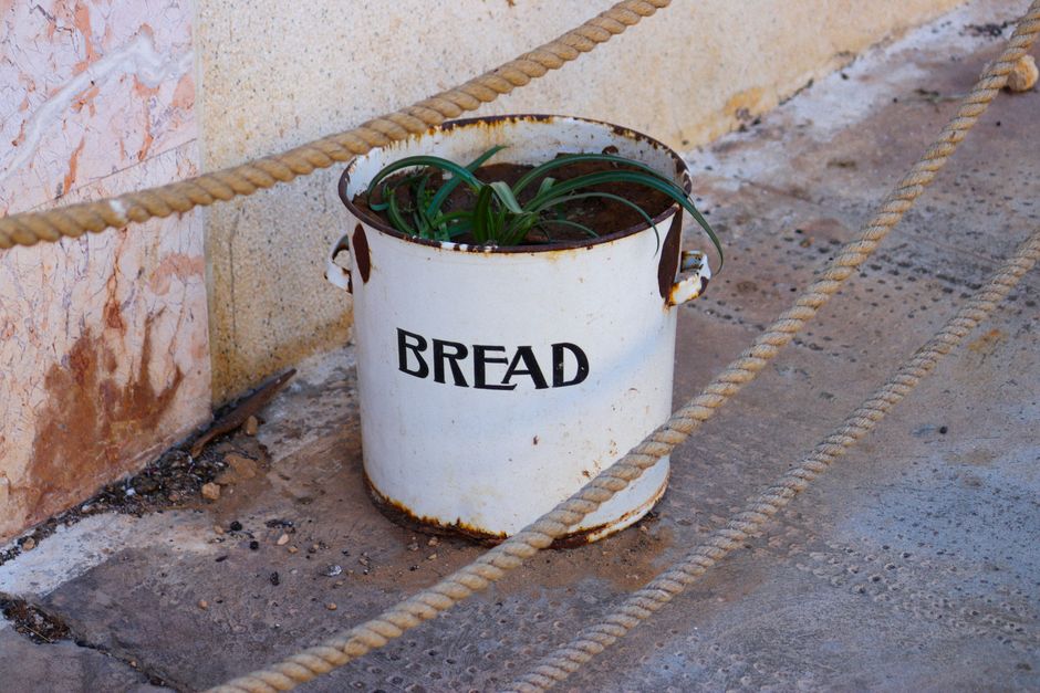 Tin-Can Planter using thrifted fabric — diy-creativity · Upcycling