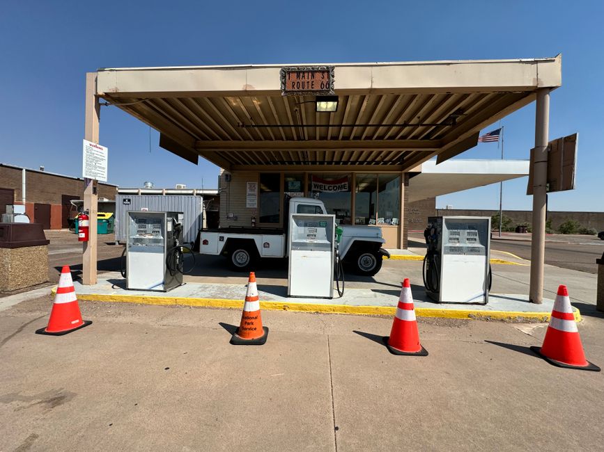 Historic Gas Station near a quiet beach access — travel · Road Trips
