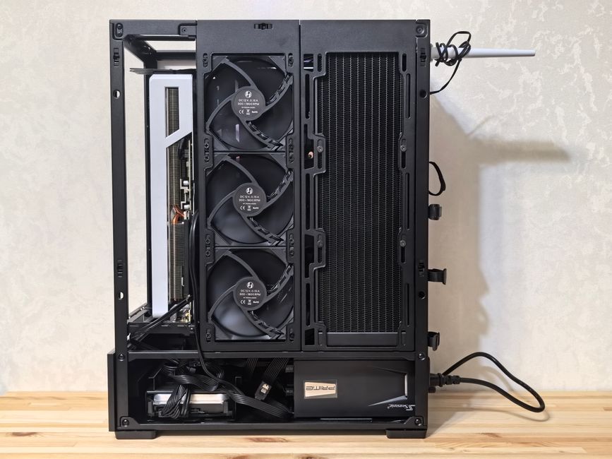 Quiet Fan Setup during a morning transition — wellness · Sleep