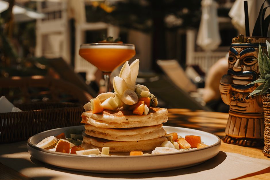 Backyard Brunch around a themed snack table — celebrations · Birthdays