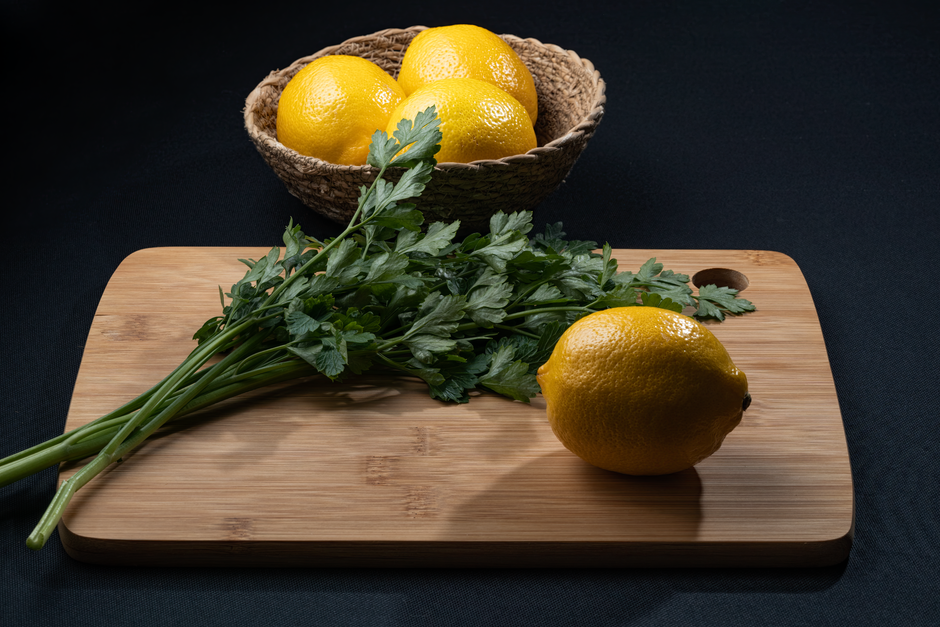 Lemon Couscous Box with feta and herbs — food · Lunch Ideas