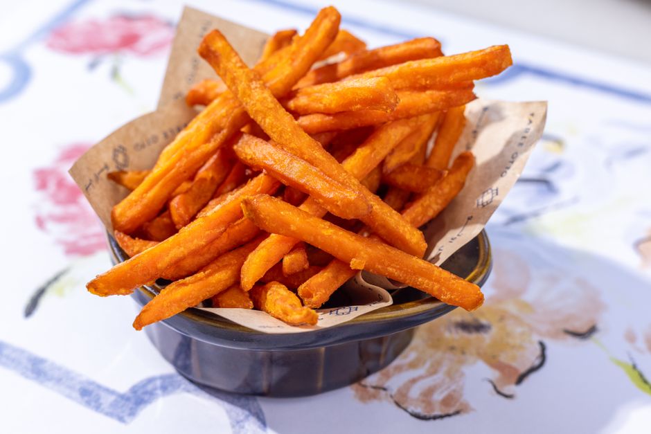 Sweet Potato Rounds for a late-night nibble — food · Snacks