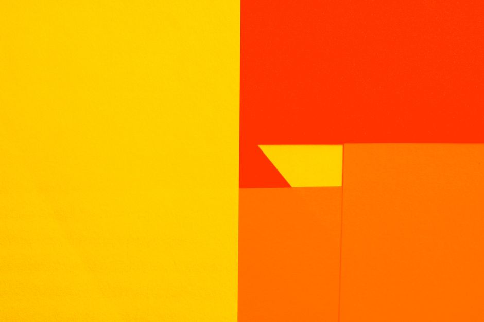 Geometric Color Field for learning new technique — diy-creativity · Art & Painting