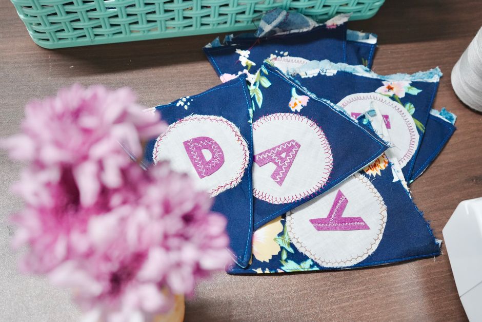 Fabric Banner for a weekend project — diy-creativity · Creative Projects