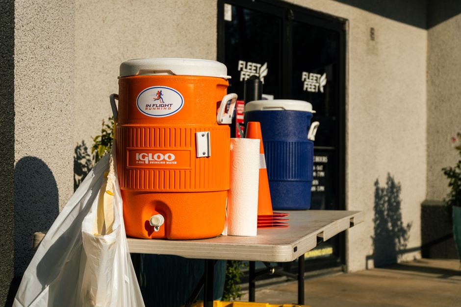 Hydration Station with a gentle stretch — wellness · Healthy Lifestyle