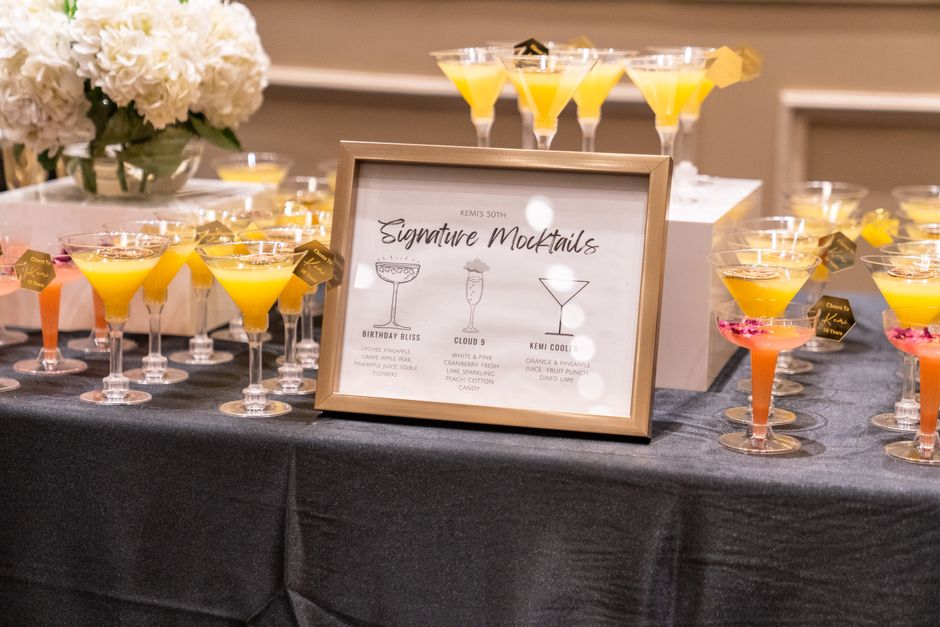 Warm Dip Table — mocktail bar especially with a seasonal centerpiece — food · Food & Hosting