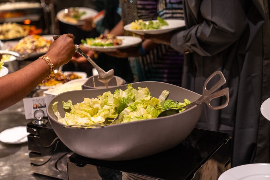 Buffet Station around a meaningful toast — celebrations · Thanksgiving