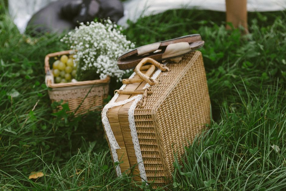Teen-friendly basket with treats