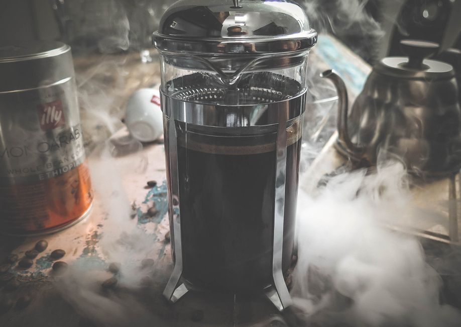 Coffee-Shop Still Life using leftover materials — diy-creativity · Photography