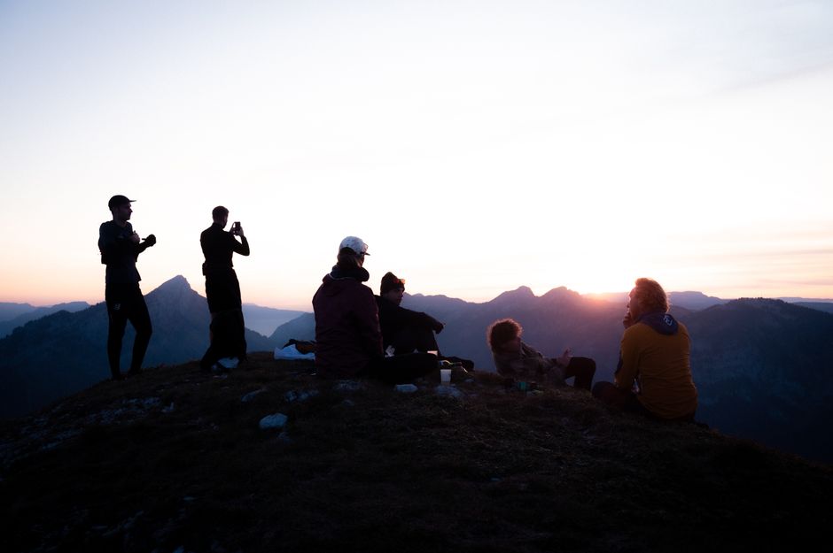 Sunset Pause after an interrupted night after an interrupted night — wellness · Feel-Good Activities