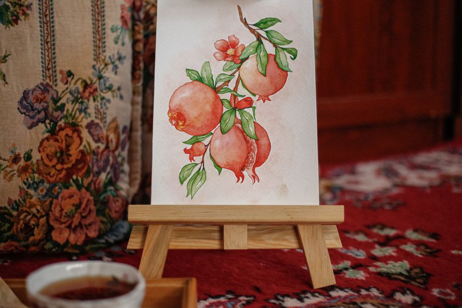 Gouache Fruit Study for a keepsake project — diy-creativity · Art & Painting