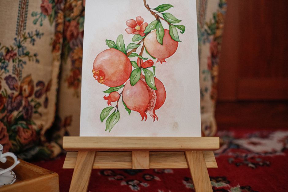 Gouache Fruit Study for crafts making slowly — diy-creativity · Art & Painting