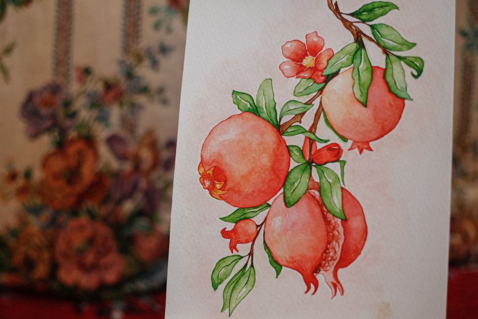 Gouache Fruit Study for sketch thoughtful gifting — diy-creativity · Art & Painting