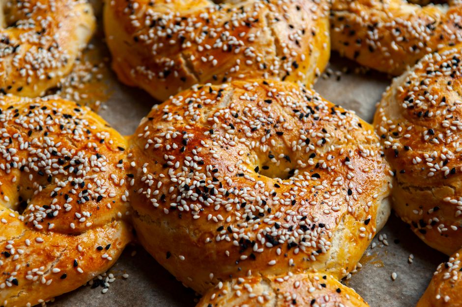 Mini Bagel Board for a holiday brunch — food · Breakfast & Brunch
