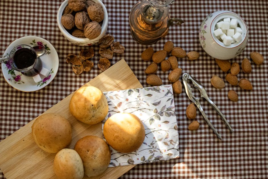 Cardamom Buns for holiday baking days — food · Baking