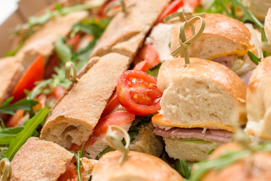 Leftover Sandwich Bar for an outdoor celebration — celebrations · Thanksgiving