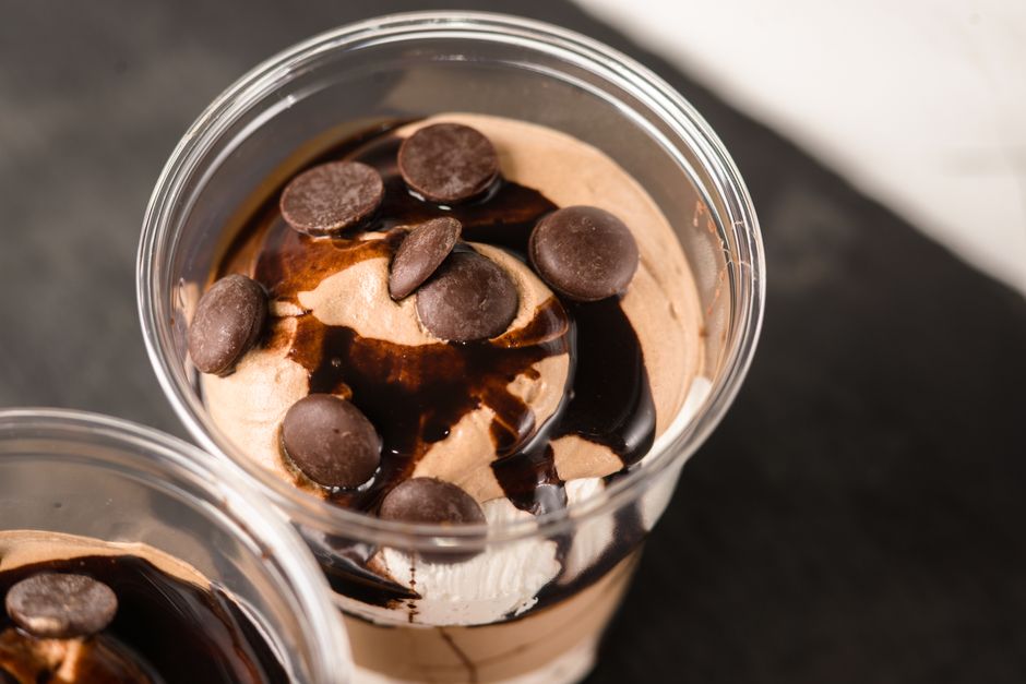 Chocolate Mousse Cups for bakery style weekends — food · Desserts