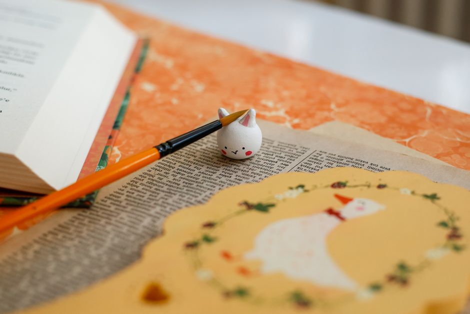 Miniature Gouache Garden for blocks experimenting color — diy-creativity · Art & Painting