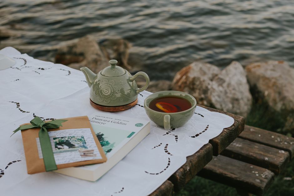 Slow Tea Ritual during a quiet evening — wellness · Relaxation