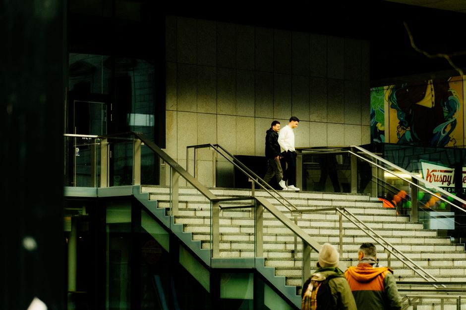 Stair Session during a midday reset — wellness · Fitness