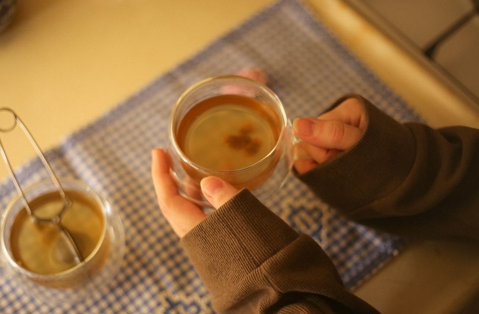 Slow Tea Ritual with a simple journaling cue — wellness · Relaxation