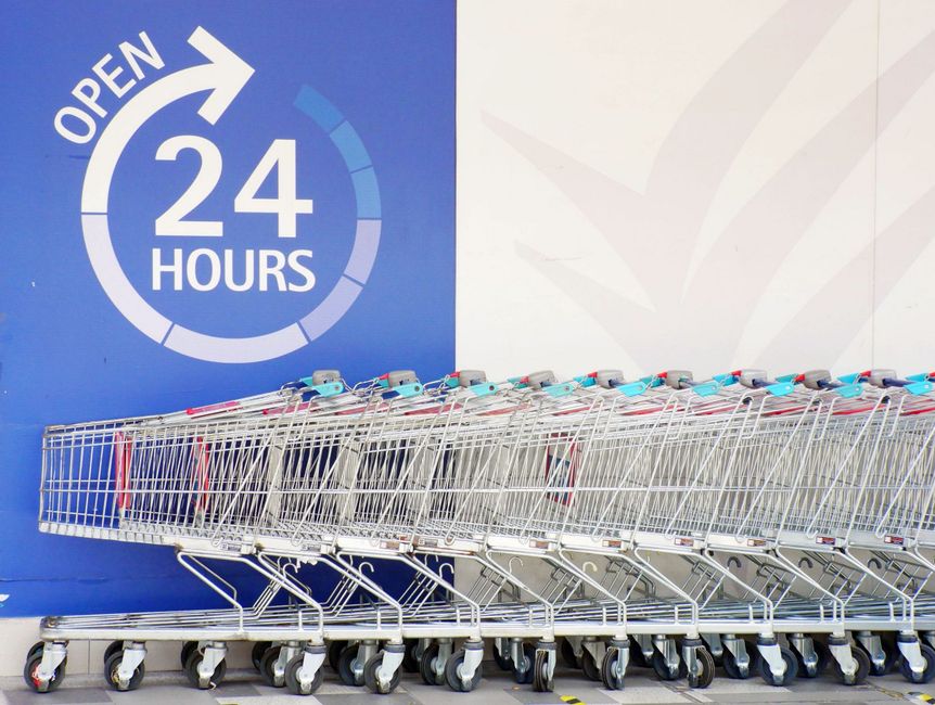 Rolling Cart for a calmer morning setup — home · Home Hacks