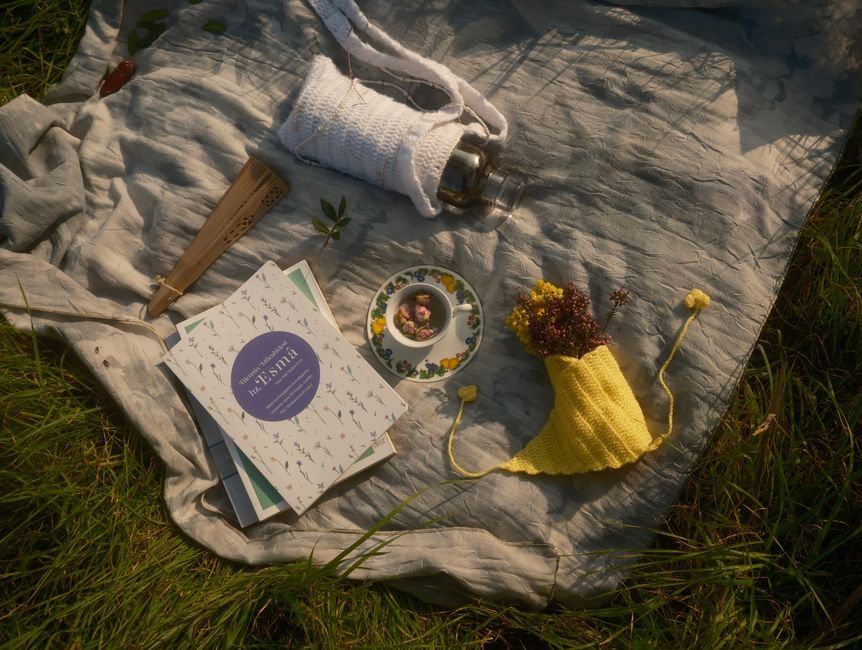Book-And-Blanket Hour before bedtime — wellness · Relaxation