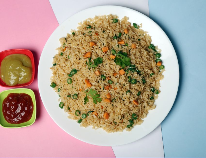 Vegetable Fried Rice with a one-pot approach — food · Recipes