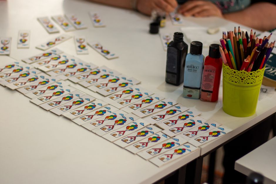 Handmade Card Station for a smaller gathering — celebrations · Valentine's Day
