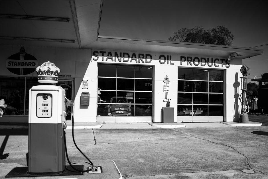 Historic Gas Station around an art-filled neighborhood — travel · Road Trips