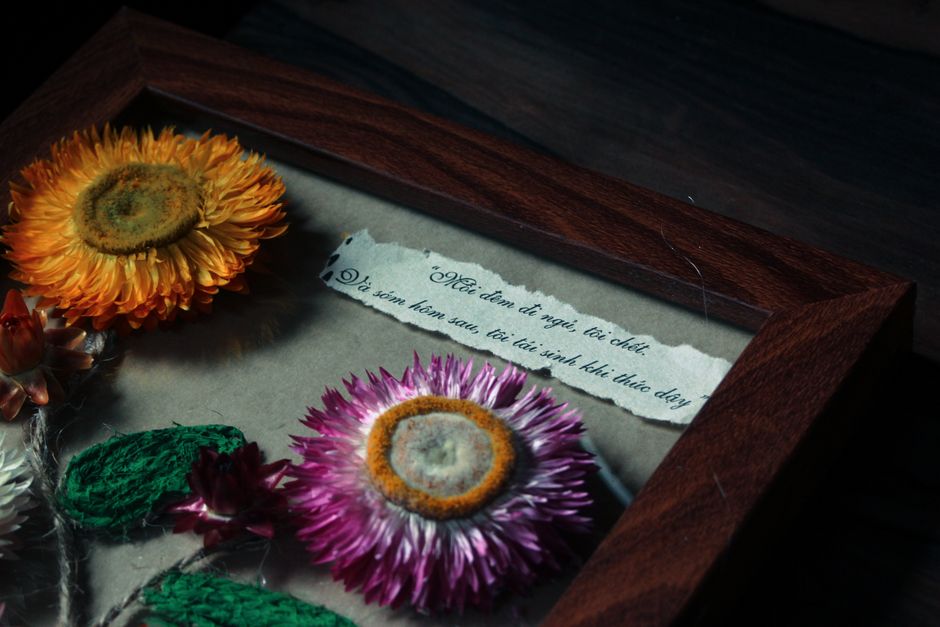 Pressed-Flower Frame for memory jar beginners — diy-creativity · DIY Gifts