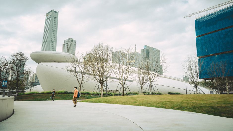 Architecture Walk near a public trail — travel · City Trips